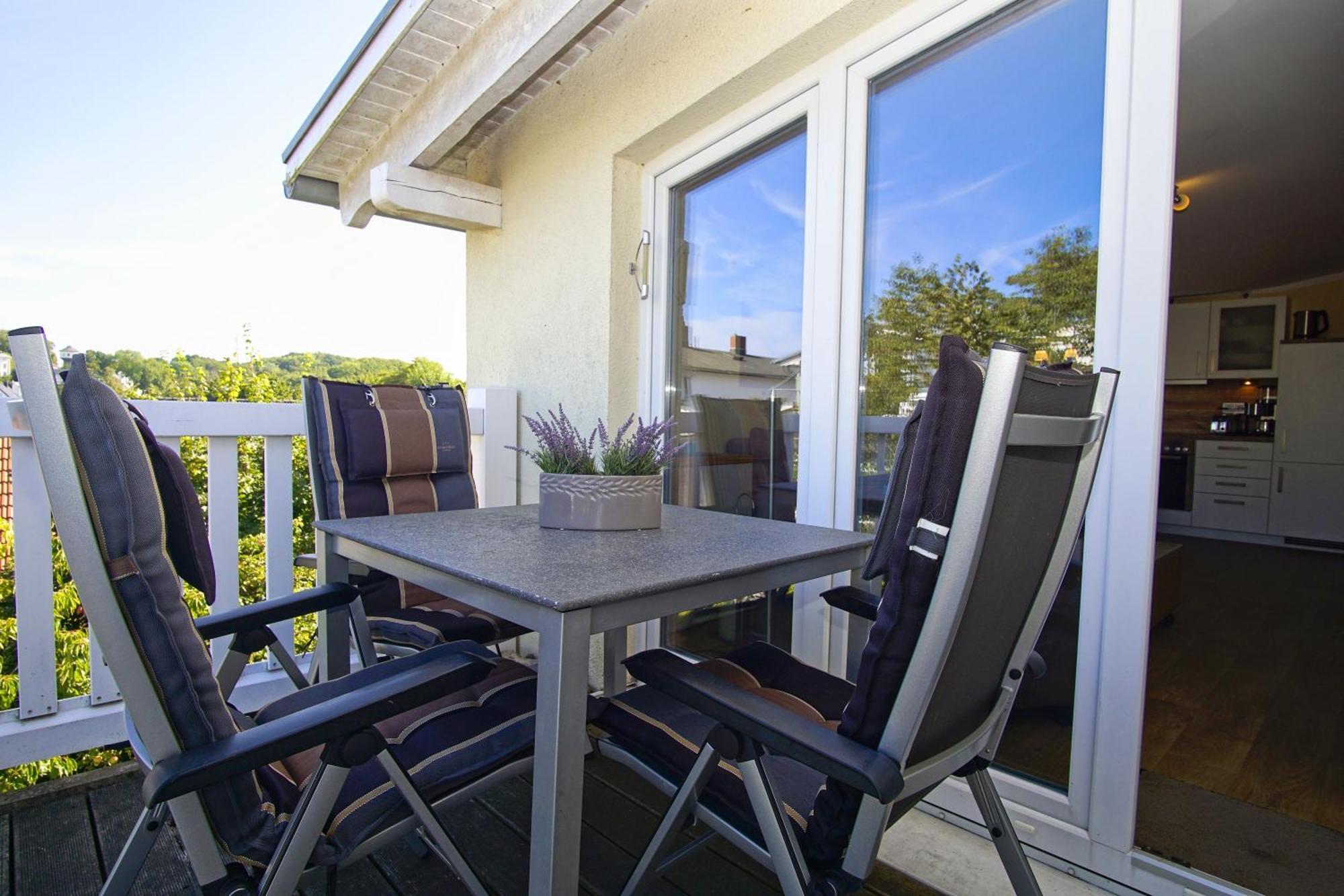 Meeresblick Residenzen FeWo 59 deluxe, inklusive Sauna und Schwimmbadnutzung im AHOI Sellin Goehren  Exterior foto