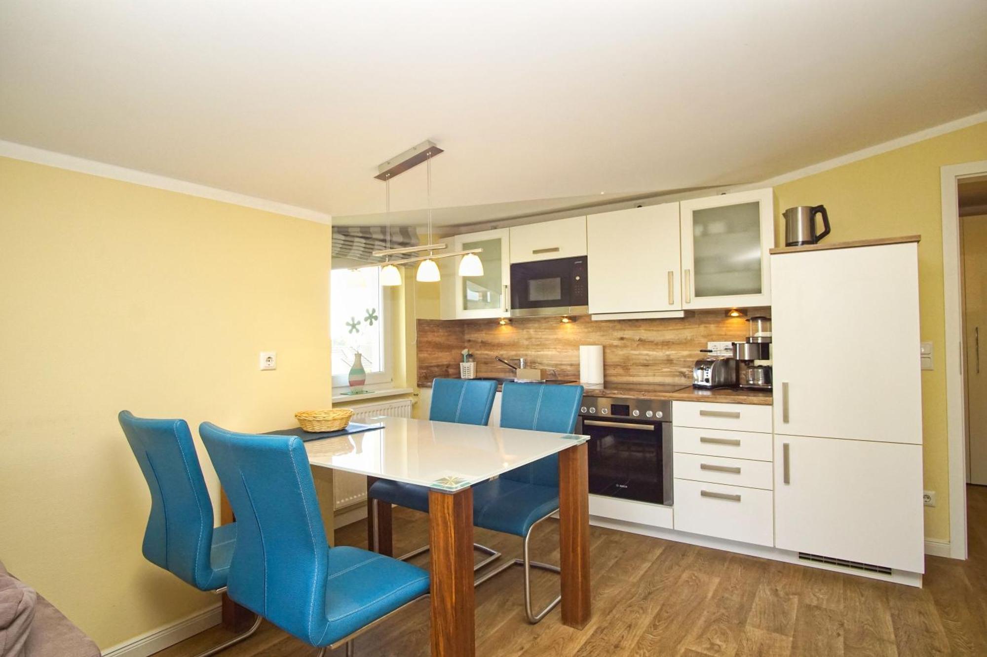 Meeresblick Residenzen FeWo 59 deluxe, inklusive Sauna und Schwimmbadnutzung im AHOI Sellin Goehren  Exterior foto