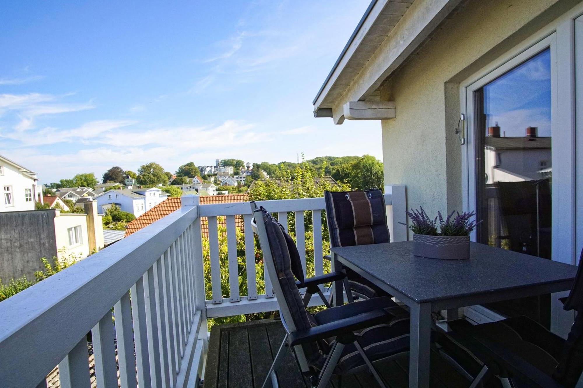 Meeresblick Residenzen FeWo 59 deluxe, inklusive Sauna und Schwimmbadnutzung im AHOI Sellin Goehren  Exterior foto